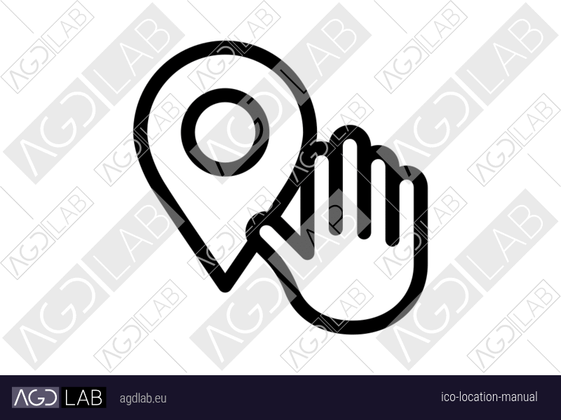 Location manual icon