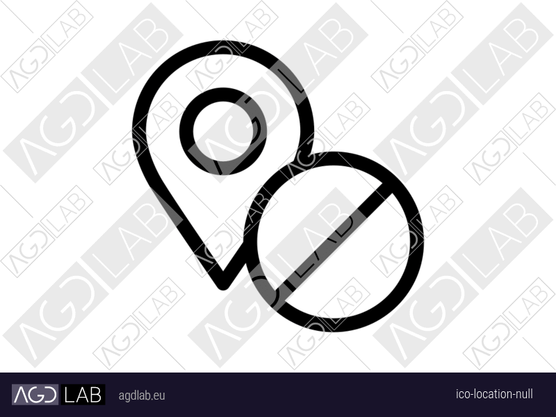 Location null icon
