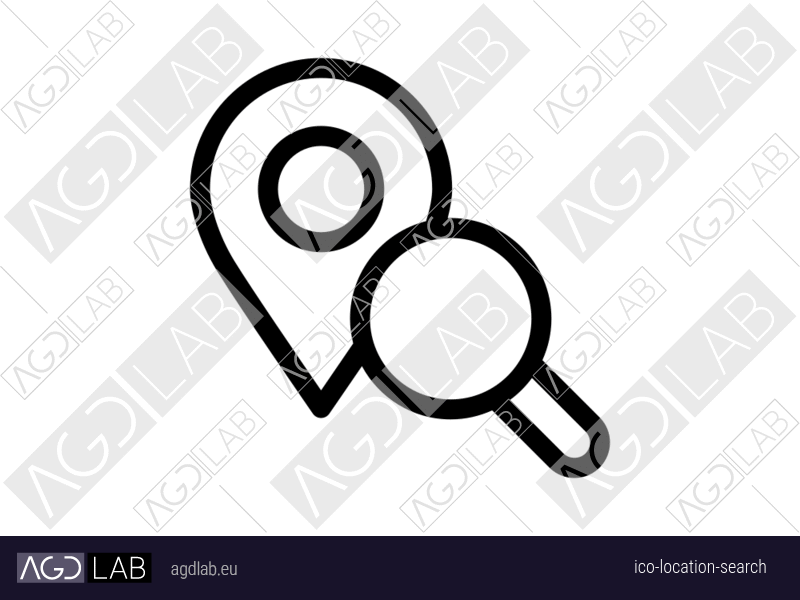 Location search icon