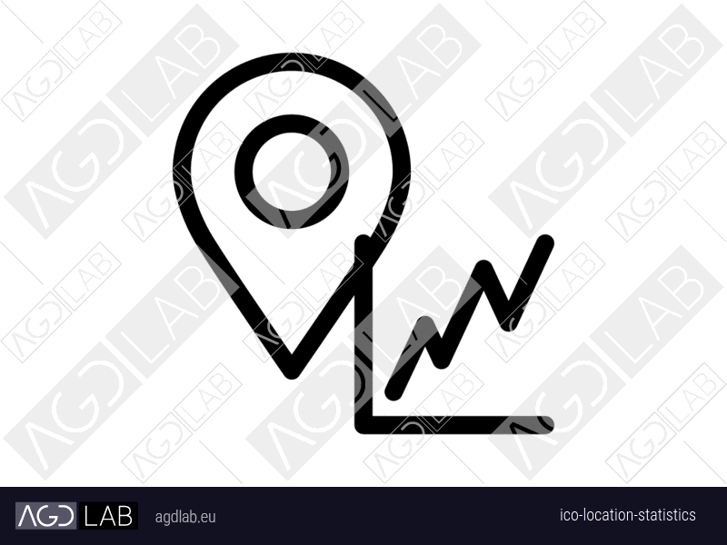 Location statistics icon
