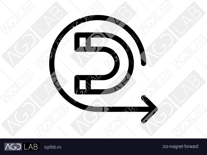 Magnet forward icon