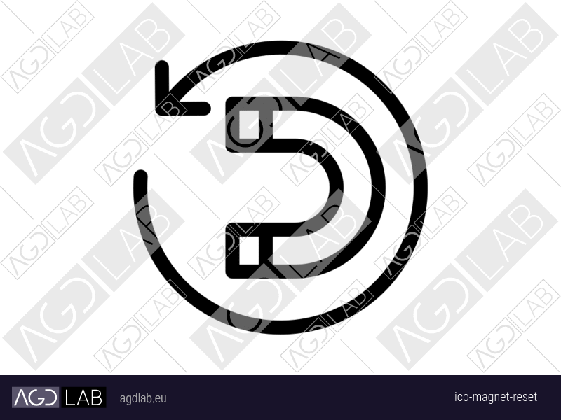 Magnet reset icon