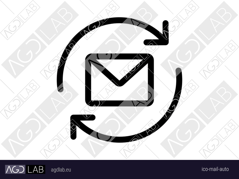 Mail auto icon