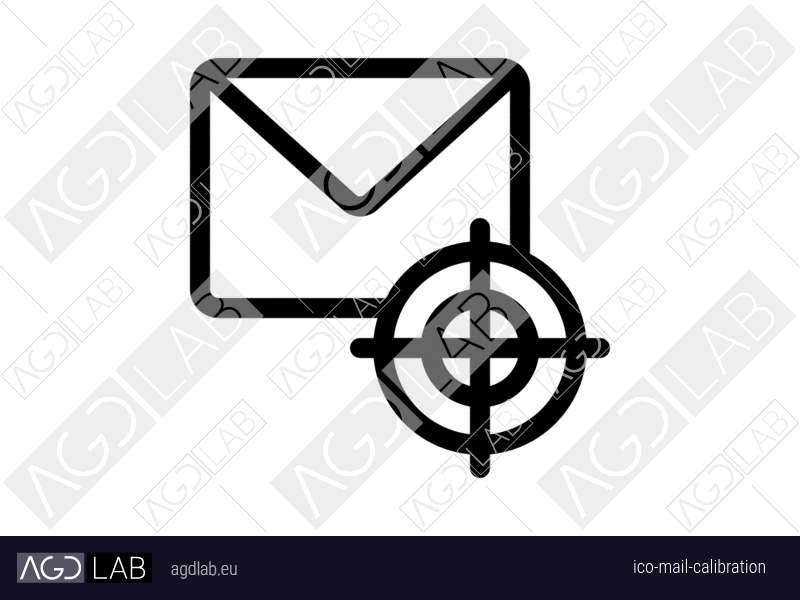 Mail calibration icon