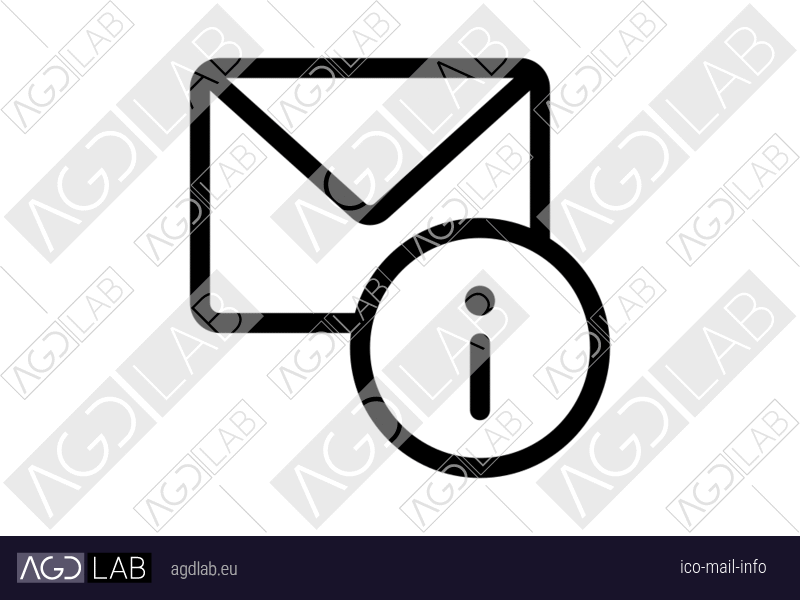 Mail info icon