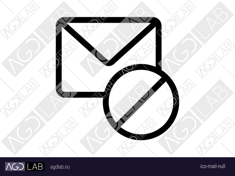 Mail null icon