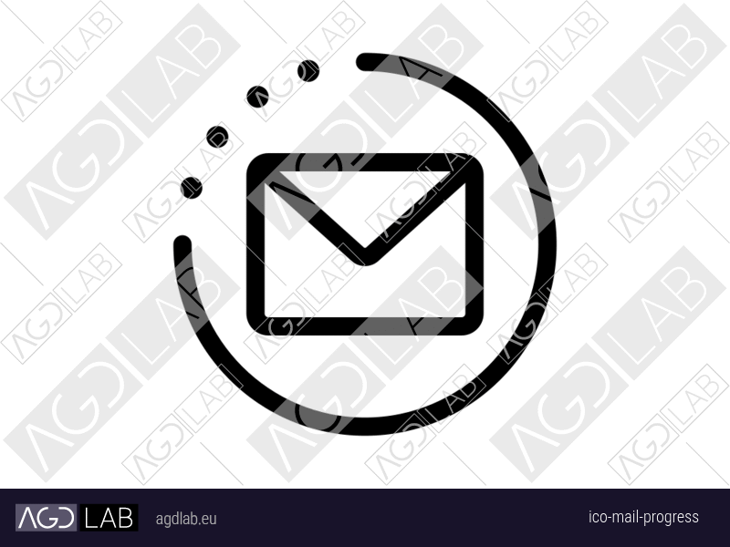 Mail progress icon
