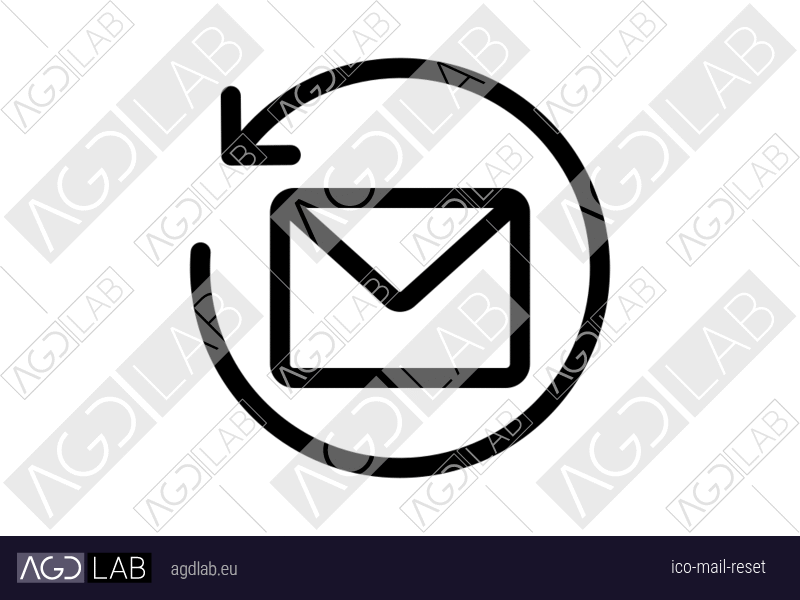 Mail reset icon