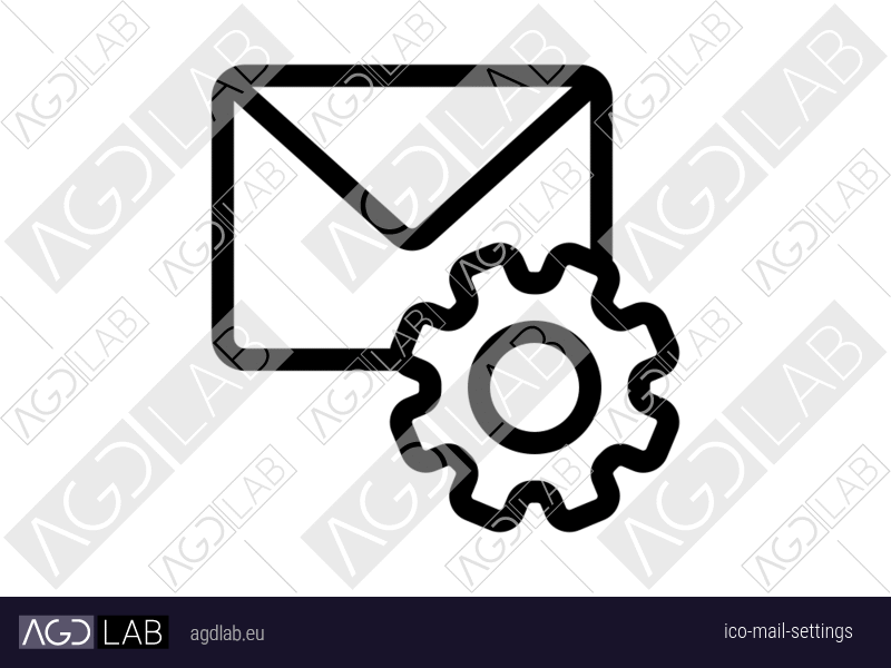 Mail settings icon