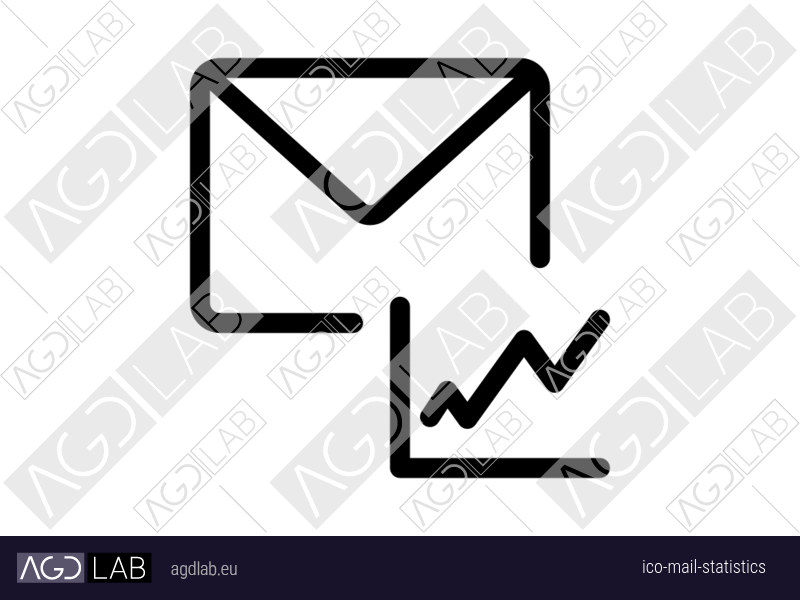 Mail statistics icon