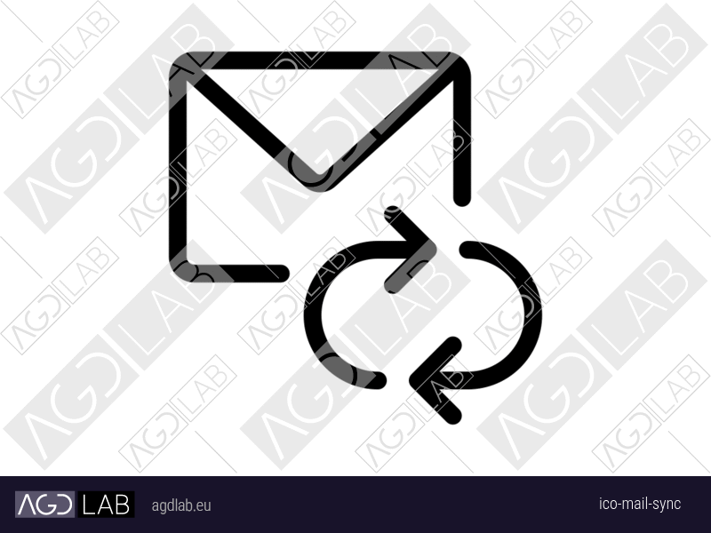 Mail sync icon