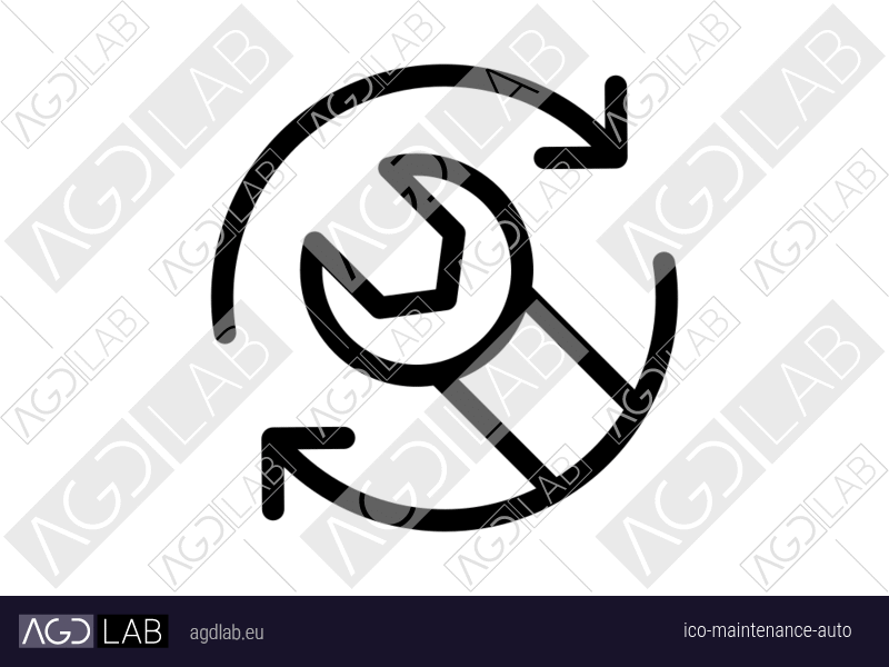 Maintenance auto icon