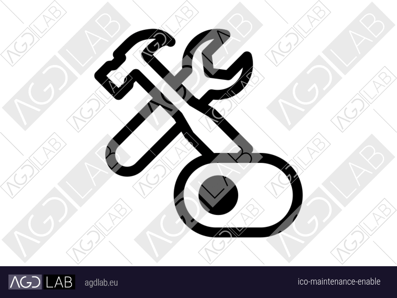 Maintenance enable icon