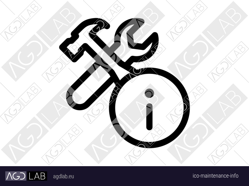 Maintenance info icon