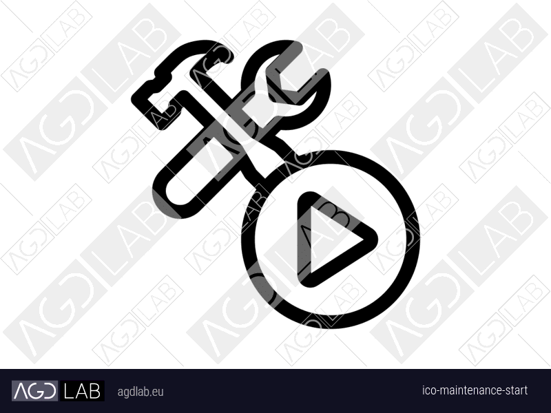 Maintenance start icon