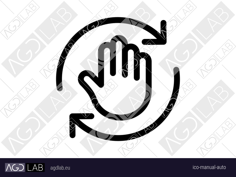 Manual auto icon