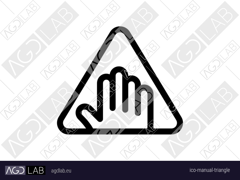 Manual triangle icon