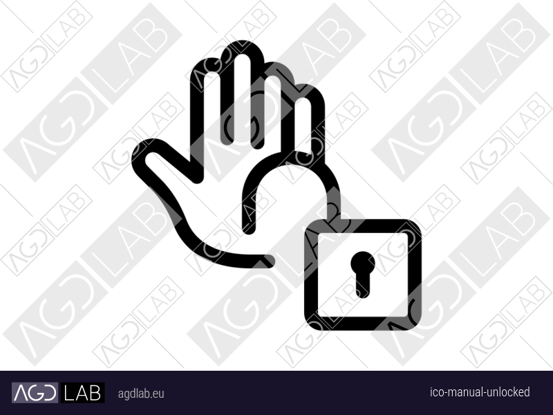 Manual unlocked icon