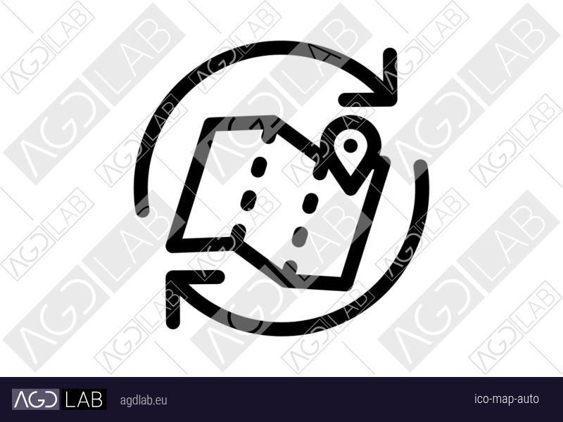 Map auto icon