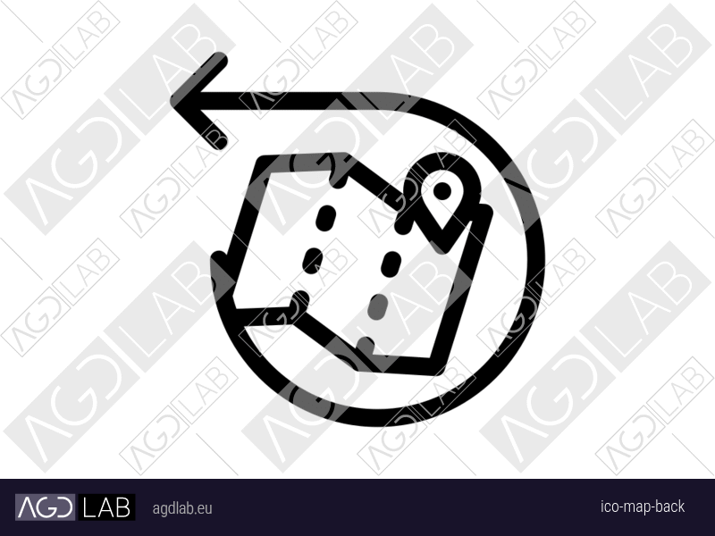 Map back icon