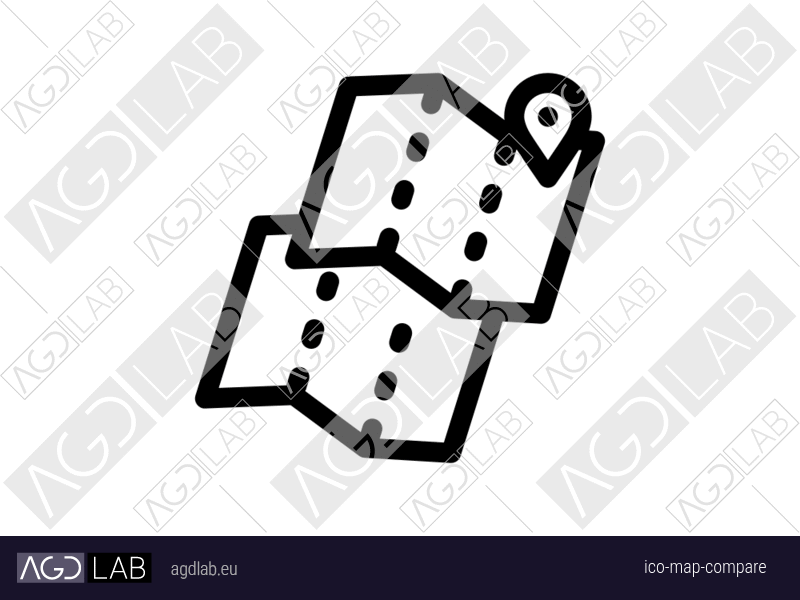 Map compare icon