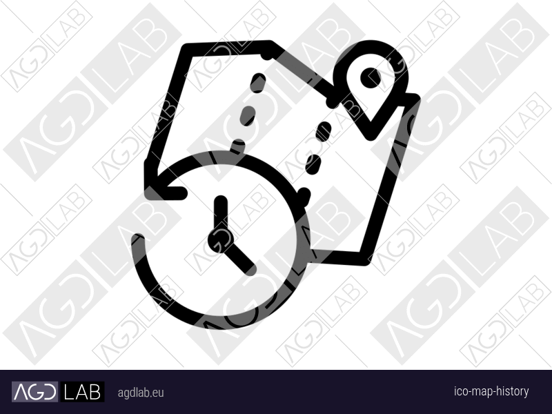 Map history icon