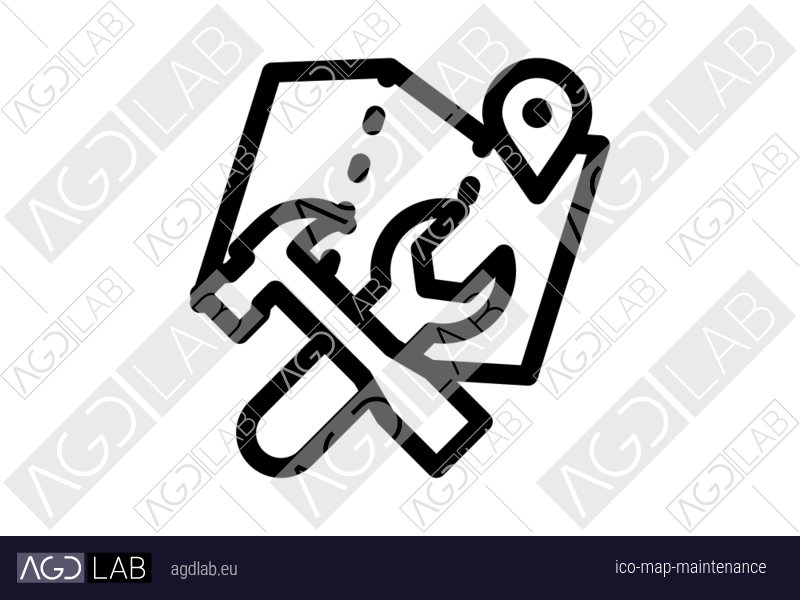 Map maintenance icon
