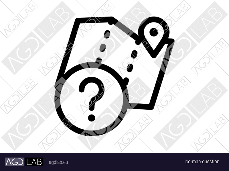 Map question icon