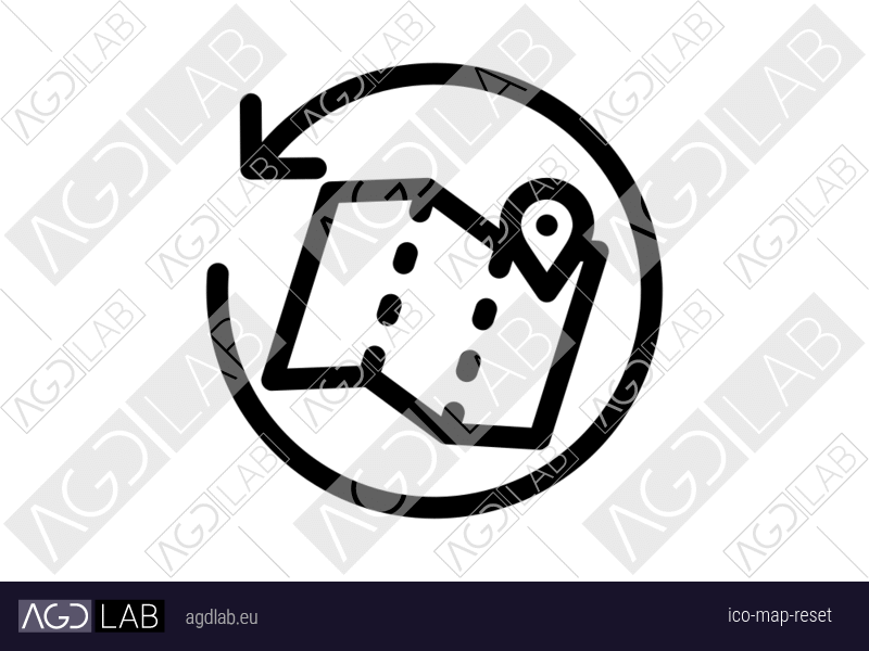 Map reset icon