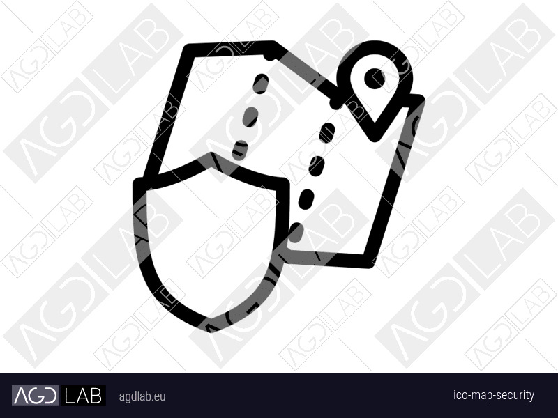 Map security icon