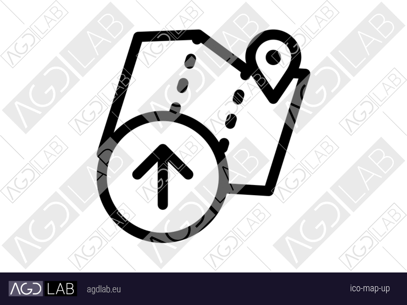 Map up icon
