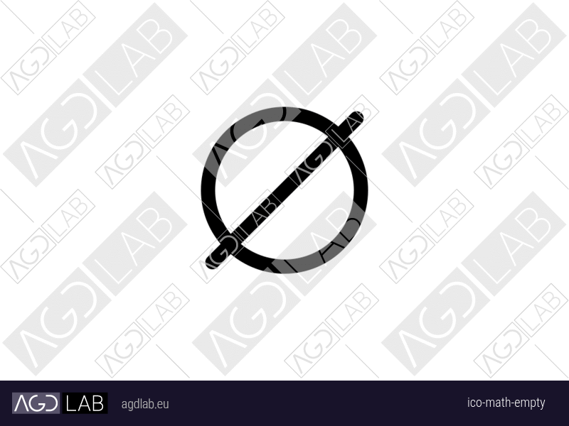 Math empty icon