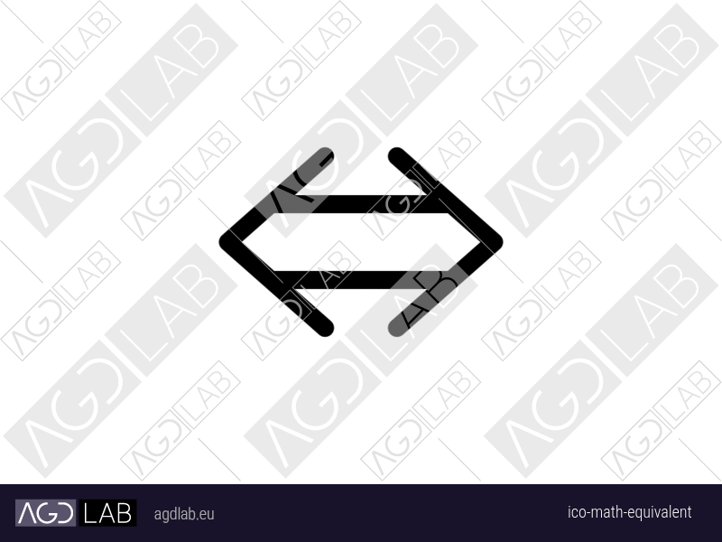 Math equivalent icon