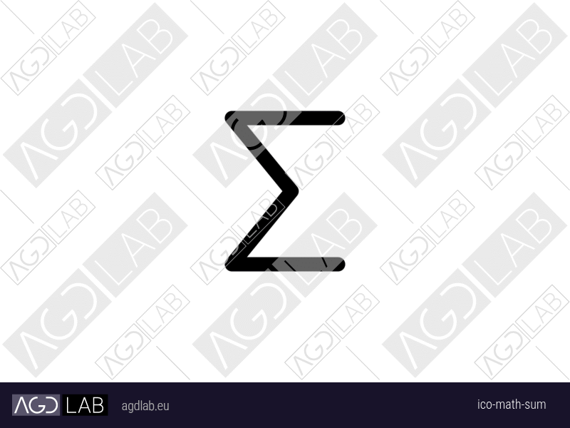 Math sum icon