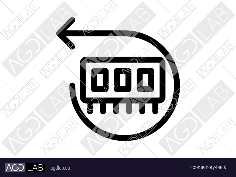 Memory back icon