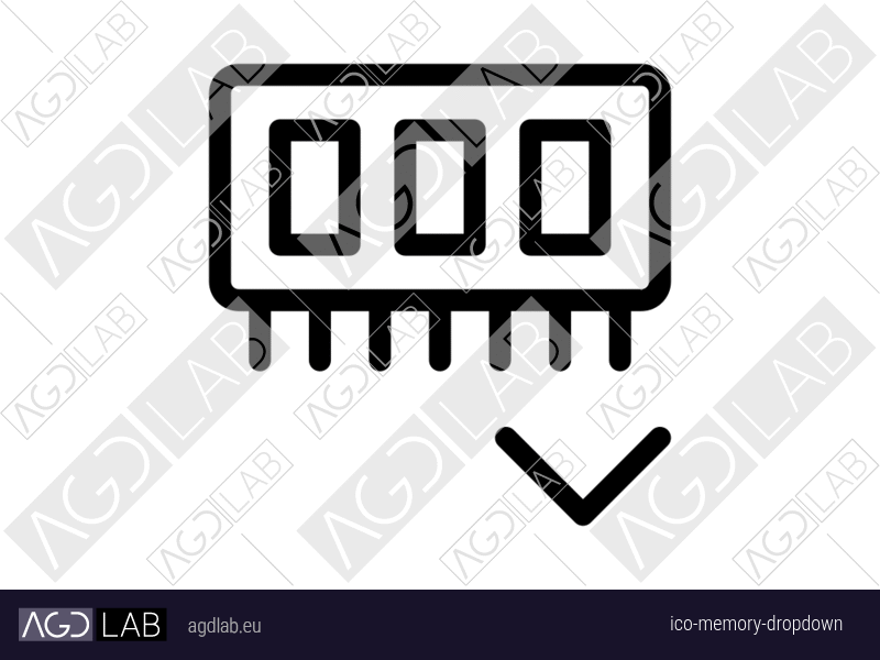 Memory dropdown icon