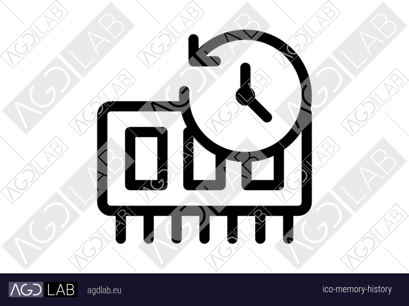 Memory history icon