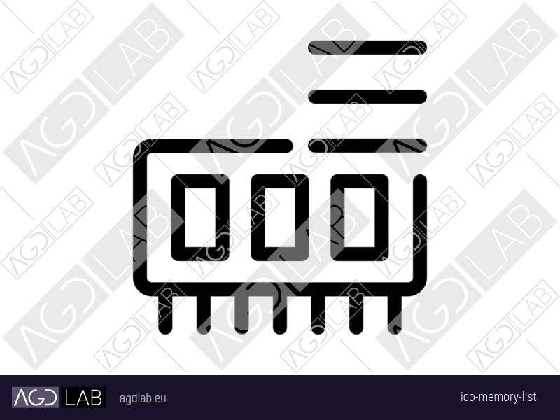 Memory list icon