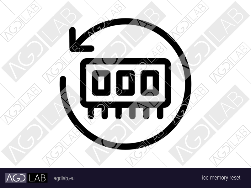 Memory reset icon