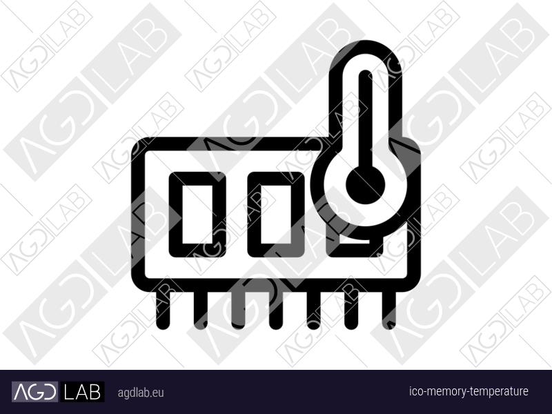 Memory temperature icon