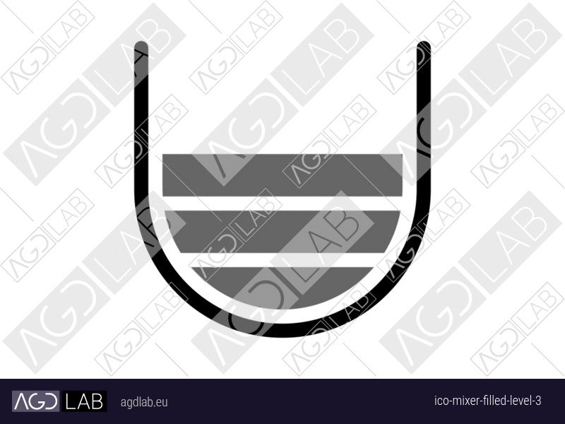 Mixer filled level 3 icon