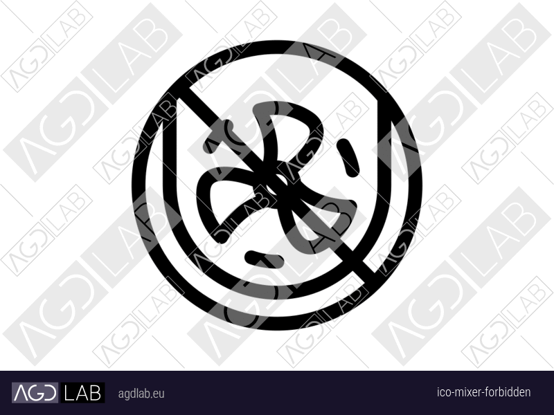 Mixer forbidden icon