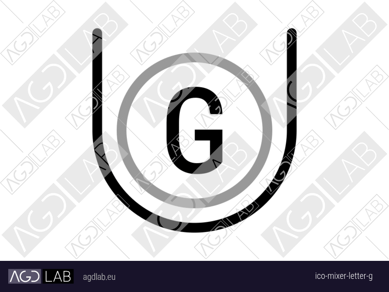 Mixer letter G icon