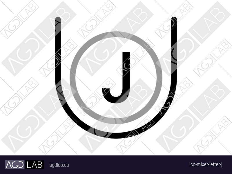 Mixer letter J icon
