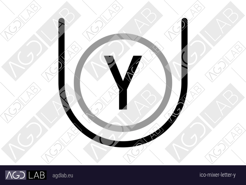 Mixer letter Y icon