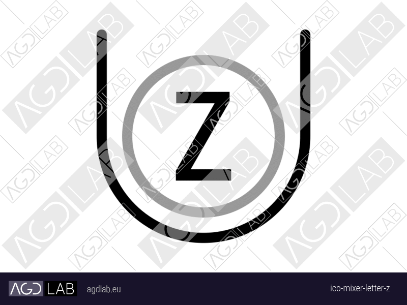 Mixer letter Z icon