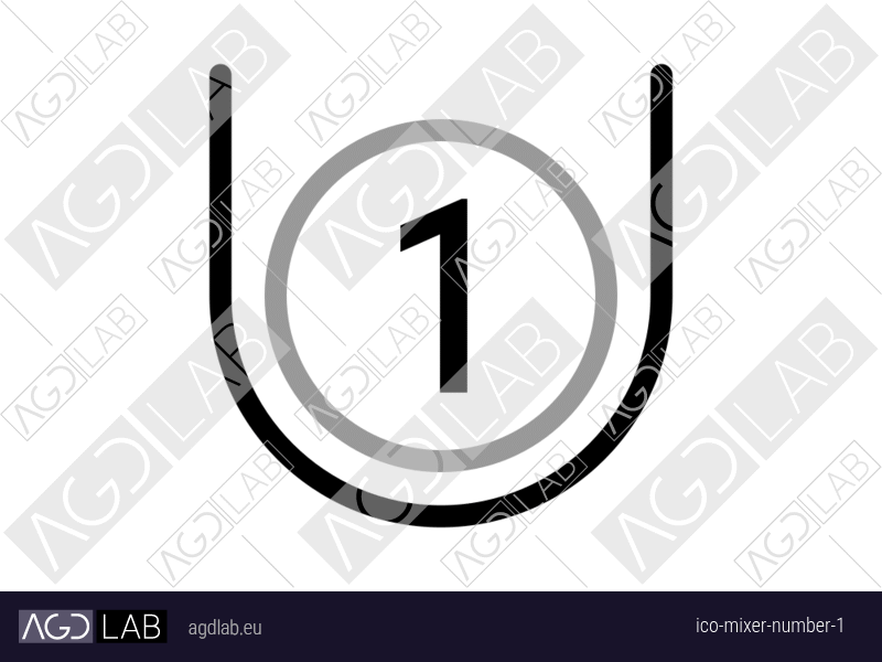 Mixer number 1 icon