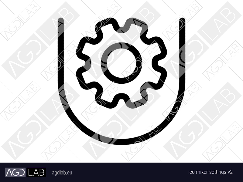 Mixer settings alternative version icon