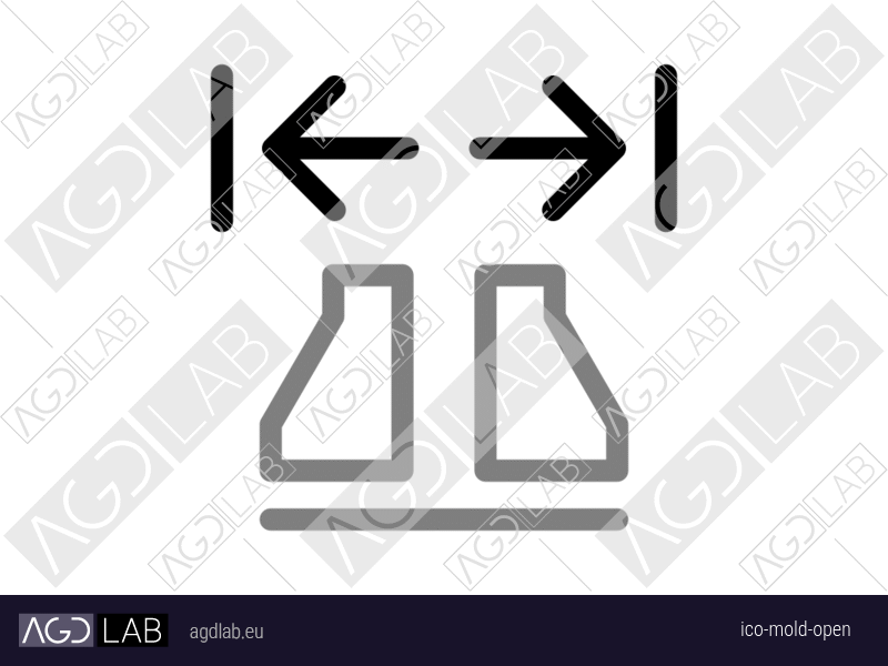 Mold open icon