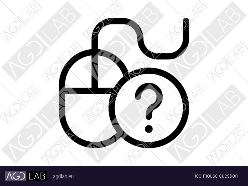 Mouse question icon